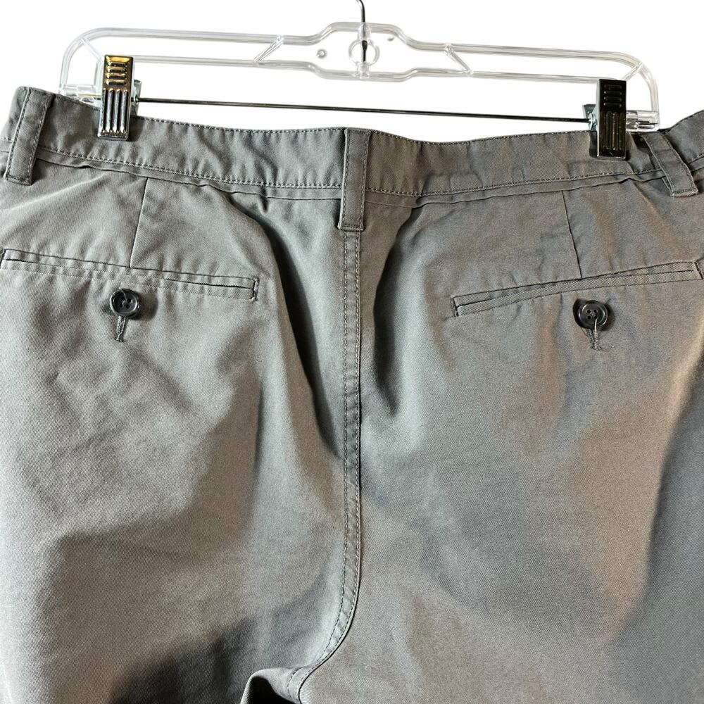 Perry‎ Ellis Gray Slim Fit Stretch Slacks Pants 34 x 32 (2934) - Picture 5 of 5